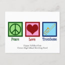 Search for trombones postcards Trombone player