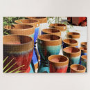 Search for flower pots puzzles Brown