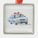 Search for police car christmas tree decorations Transportation