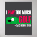 Search for golf quotes posters Vintage