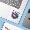 Search for badminton design stickers Sports