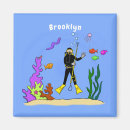 Search for divers magnets Underwater