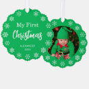 Search for baby christmas tree decorations Script
