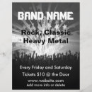 Search for bands flyers Music