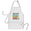 Search for funny football aprons Autumn