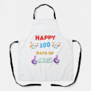 Search for 100 days aprons Funny