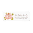 Search for thanksgiving return address labels Halloween