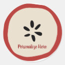 Search for apple round stickers Teacher