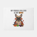 Search for funny halloween doormats Dogs