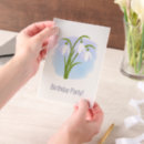 Search for snowdrop invitations Flower