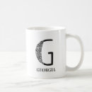 Search for letter g mugs Black and white