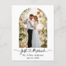 Search for just married postcards Elopement