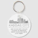 Search for city key rings silhouette