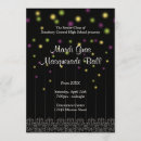 Search for mardi gras ball invitations Green