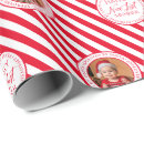 Search for santa for kids wrapping paper Santa's workshop