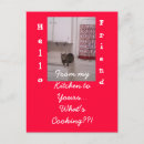 Search for thinking cat postcards Friends