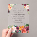 Search for bloom wedding invitations Autumn