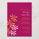 Search for fuschia wedding invitations Floral