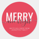 Search for bright red stickers Xmas