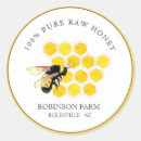 Search for fresh honey stickers Beekeeper