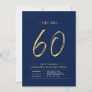 Search for big 60th birthday invitations Modern