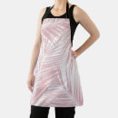 Search for leaves pattern aprons Pastel