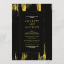 Search for charity auction invitations Gold