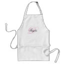 Search for pink monogram aprons Chic