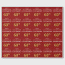 Search for 60th birthday wrapping paper Elegant