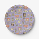 Search for best friend paper plates Pattern