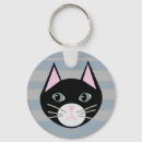 Search for striped cat key rings Cartoon