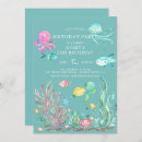 Search for octopus birthday invitations Mermaid
