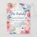 Search for floral 21st birthday invitations Flowers