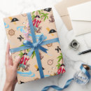 Search for treasure map wrapping paper Pirate