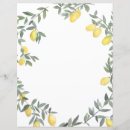 Search for lemon botanical art Watercolor