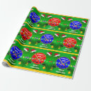 Search for hockey christmas wrapping paper Green