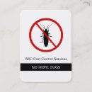Search for bugs chubby business cards Insects