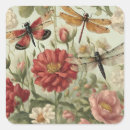 Search for vintage dragonfly stickers Nature