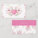 Search for bride business cards Pink