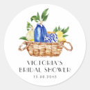 Search for watercolor bridal shower stickers Citrus