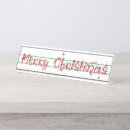 Search for christmas name plates Festive