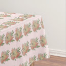Search for red botanical flowers tablecloths Watercolor