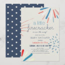 Search for fireworks baby shower invitations For her