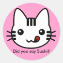 Search for cat sushi stickers Food