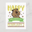 Search for february 2 postcards Groundhog