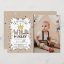 Search for wild things 1st birthday invitations For kids