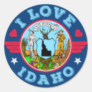 Search for idaho state stickers I love idaho