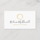 Search for script writing business cards Gold