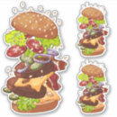 Search for burger bumper stickers Fast food