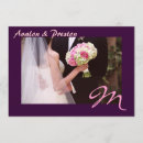 Search for bridal bouquets wedding invitations Purple